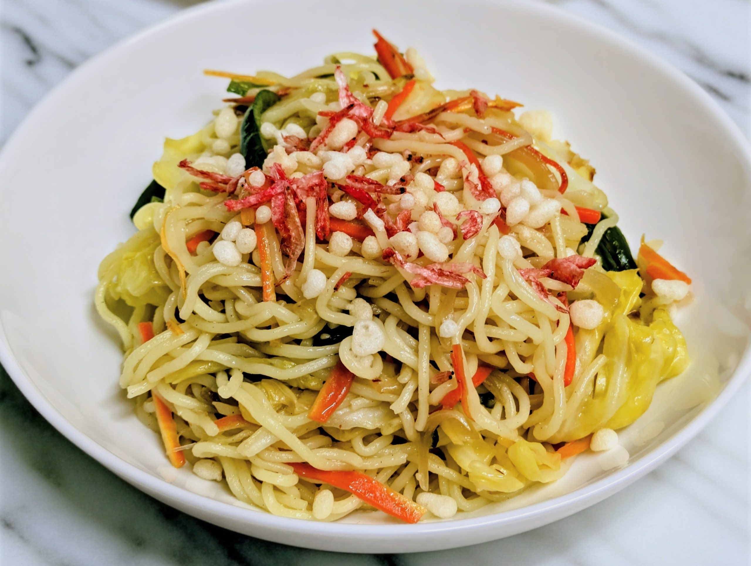 キューピー公式サイトのガーリック焼きそば